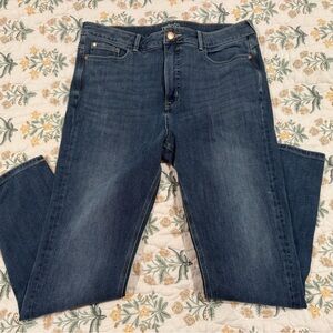 Marks & Spencer Women's Dark Wash Straight Jeans